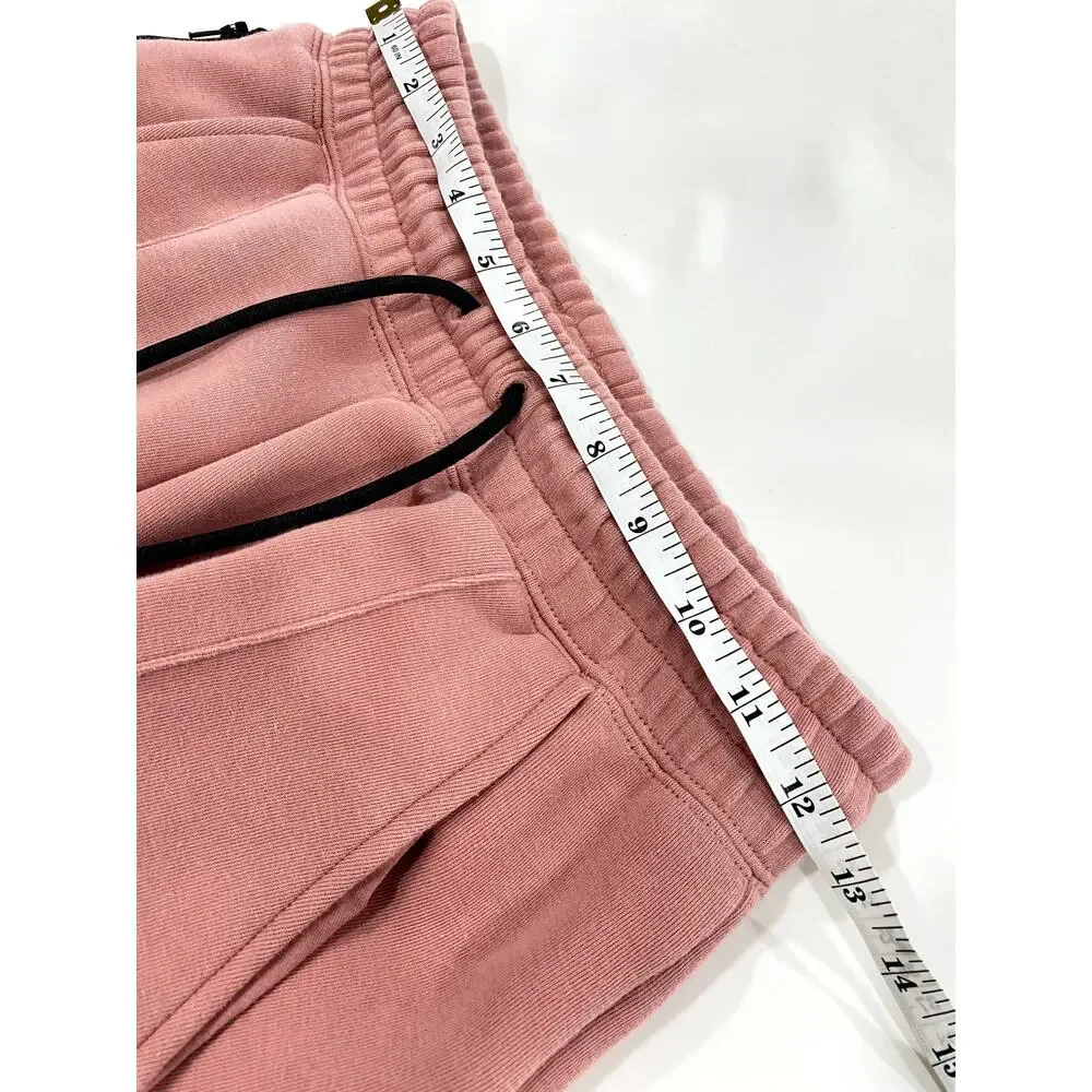 Nike Womens Fleece Joggers Dusty Rose Pink Sweatpants Drawstring S BARELY USED